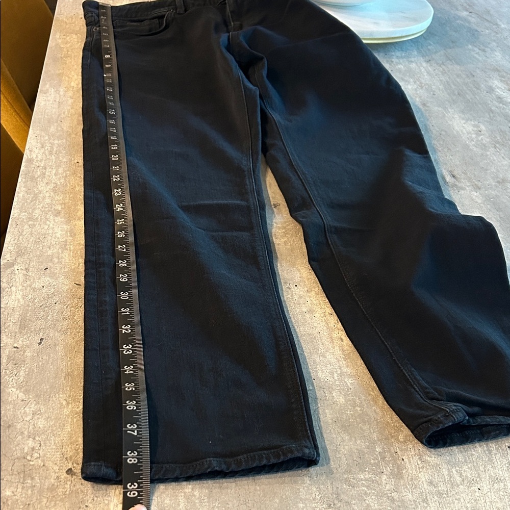 Hugo Boss Cashmere-Touch Denim Men's Black Jeans - Picture 8 of 14